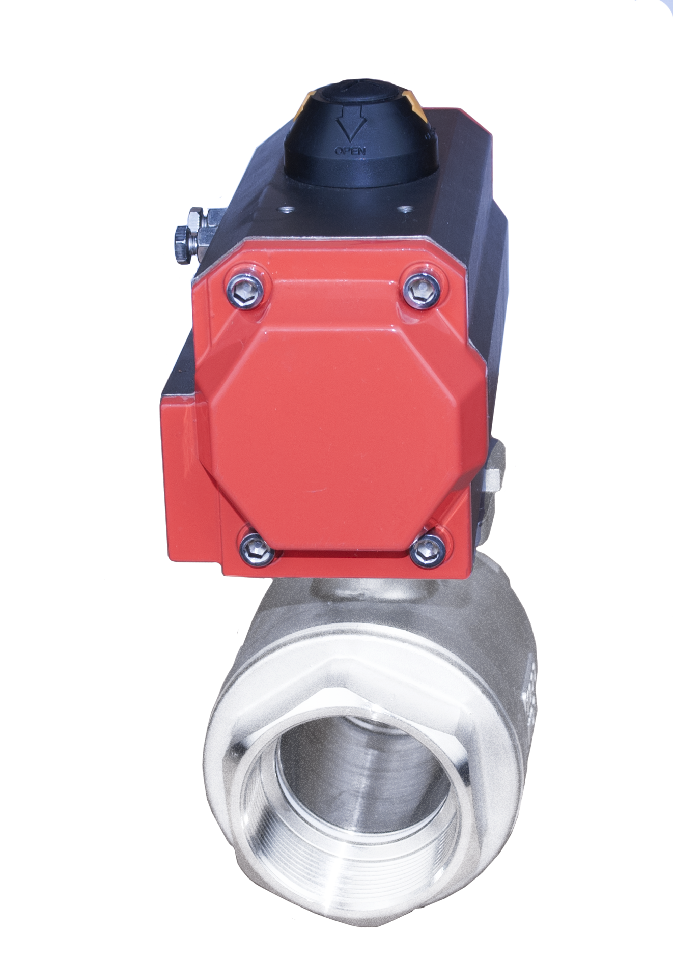 2PC Pneumatic Ball Valve view 4